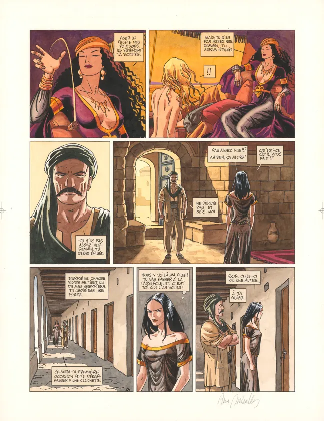 Planche couleur, Djinn, Les 30 clochettes (T.2), Ana Miralles