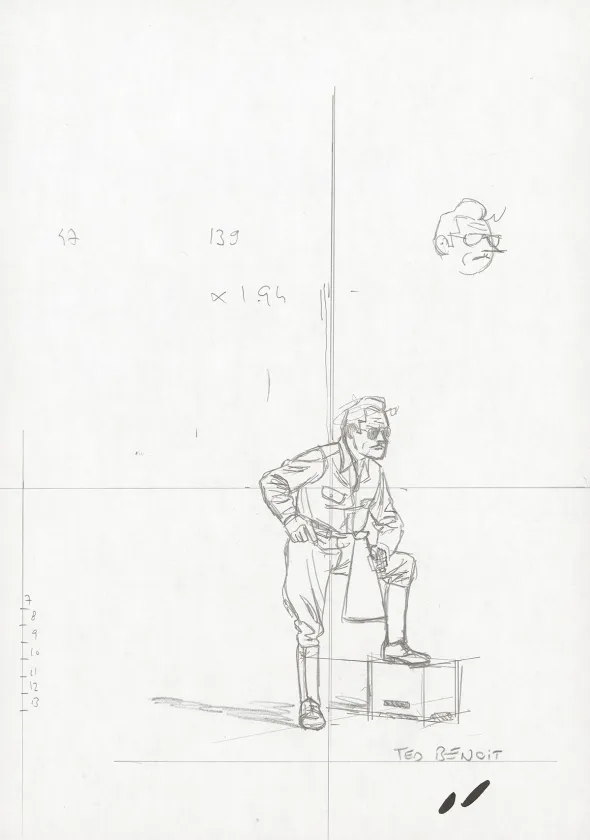 Sketch, Ray Banana, Ted Benoit