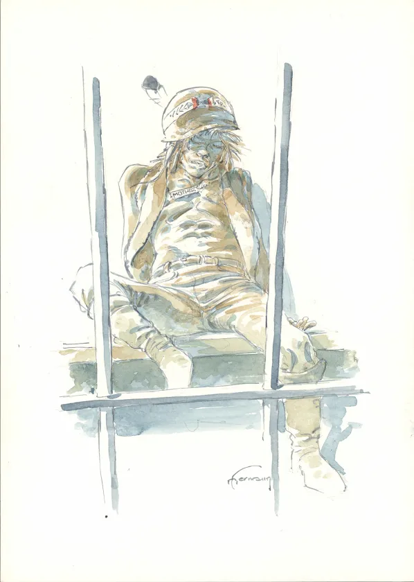 Illustration couleur, Jeremiah,  Hermann