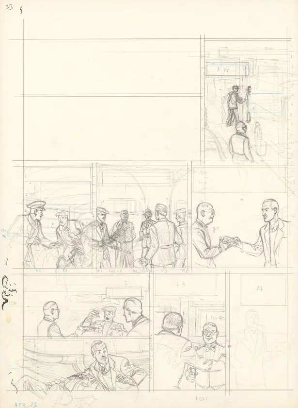 Sketch, Blake et Mortimer, L'Affaire Francis Blake (T.13), Ted Benoit