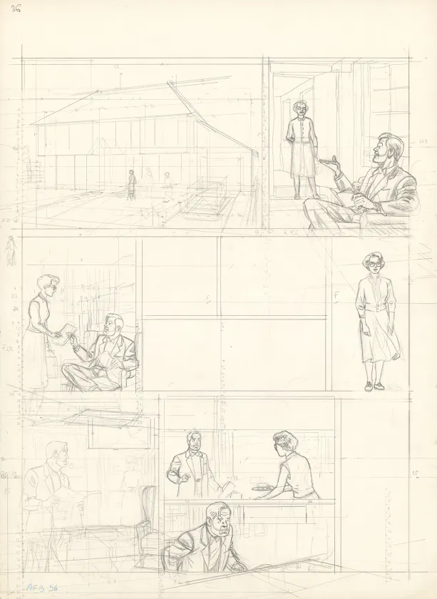Sketch, Blake et Mortimer, L'Affaire Francis Blake (T.13), Ted Benoit