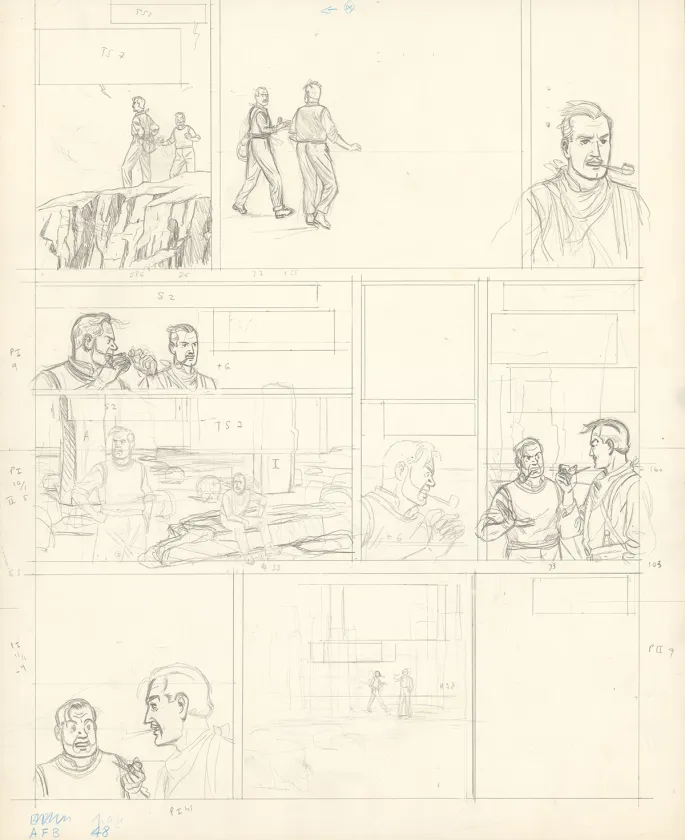Sketch, Blake et Mortimer, L'Affaire Francis Blake (T.13), Ted Benoit