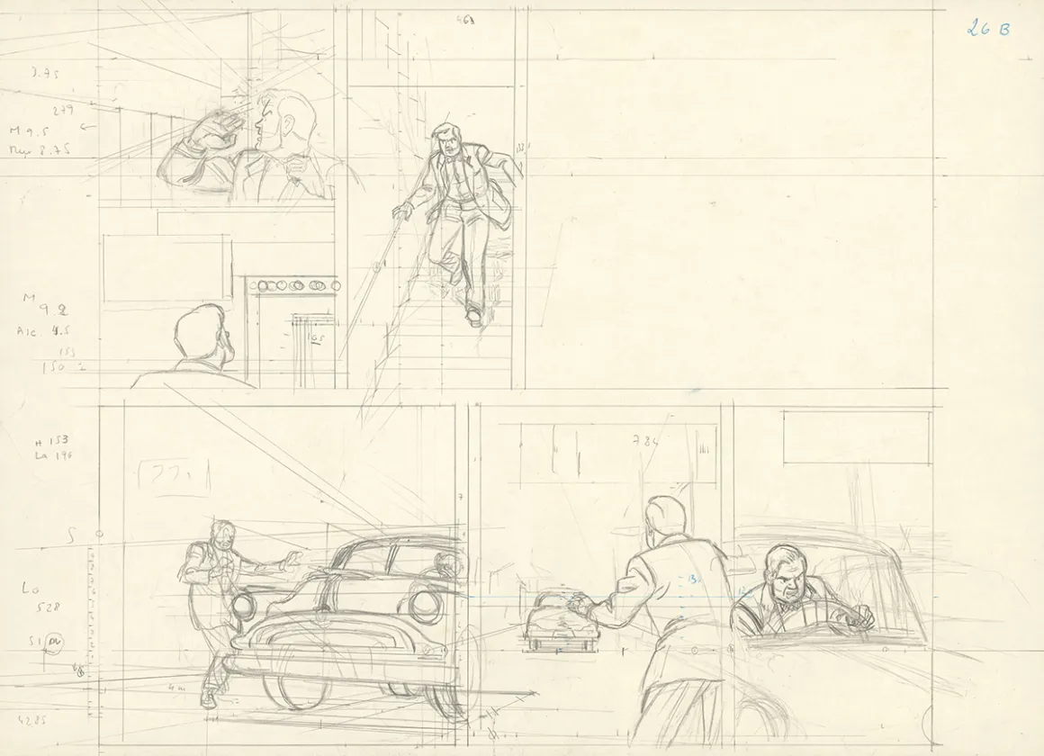 Sketch, Blake et Mortimer, L'Étrange Rendez-vous (T.15), Ted Benoit