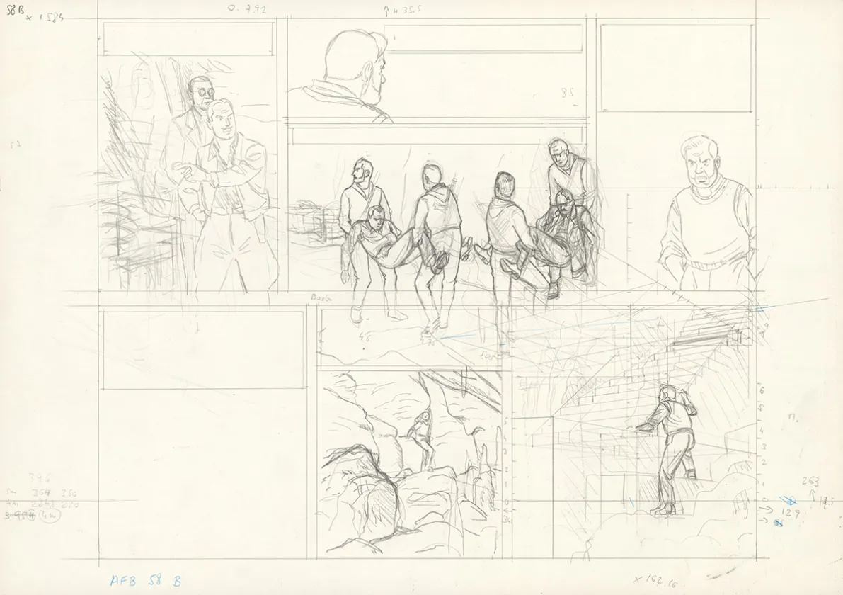 Sketch, Blake et Mortimer, L'Affaire Francis Blake (T.13), Ted Benoit