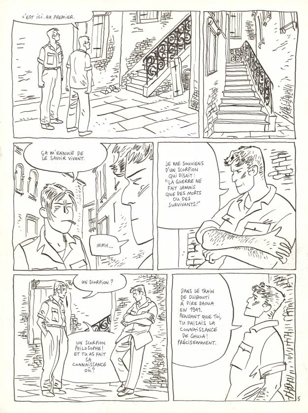 Planche noir et blanc,  Wazem
