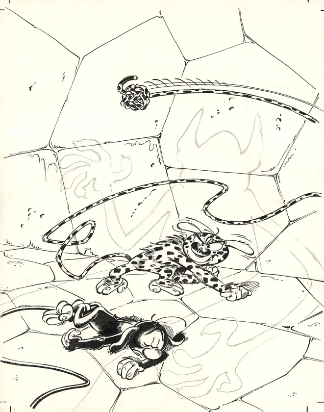 Couverture, Le Marsupilami, Quilzèmhoal (T.29),  Batem