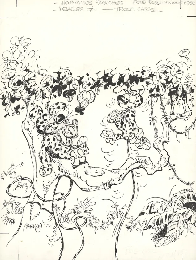 Couverture, Le Marsupilami, Baby Prinz (T.5),  Batem