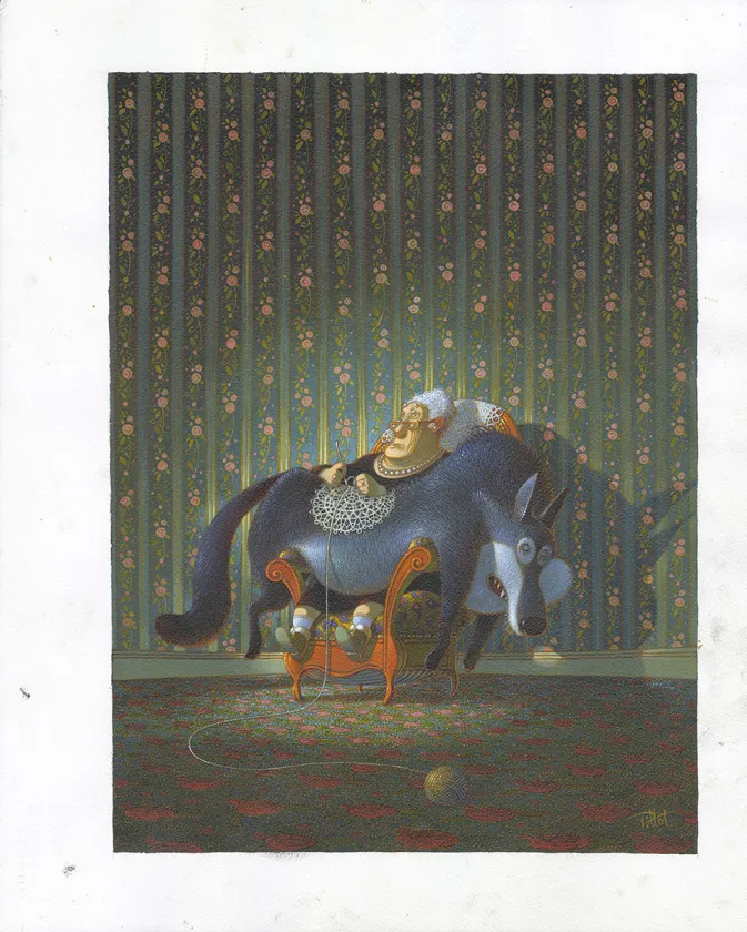 Illustration couleur, Frédéric Pillot