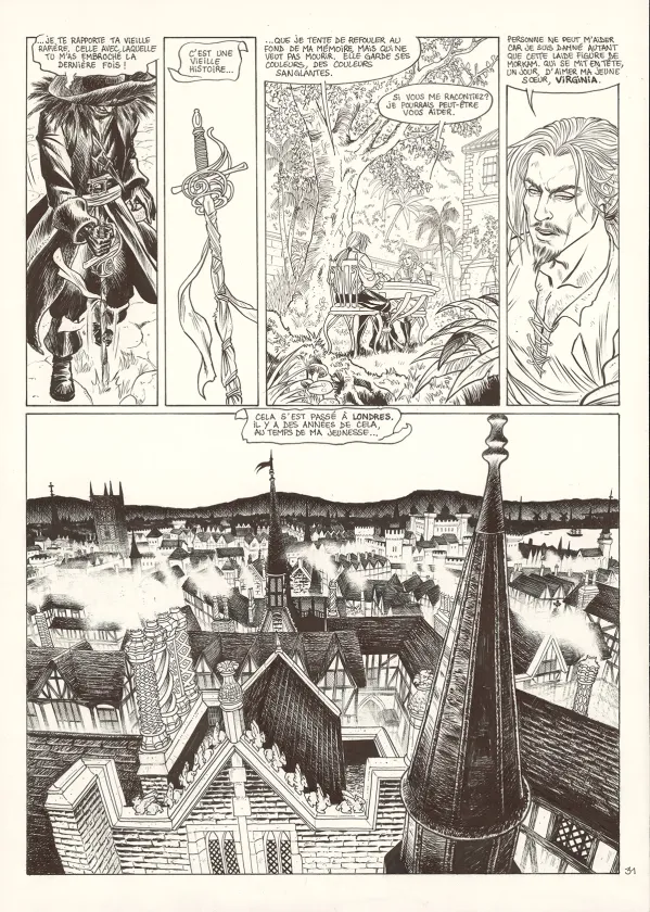 Planche noir et blanc, Barracuda,  Jérémy