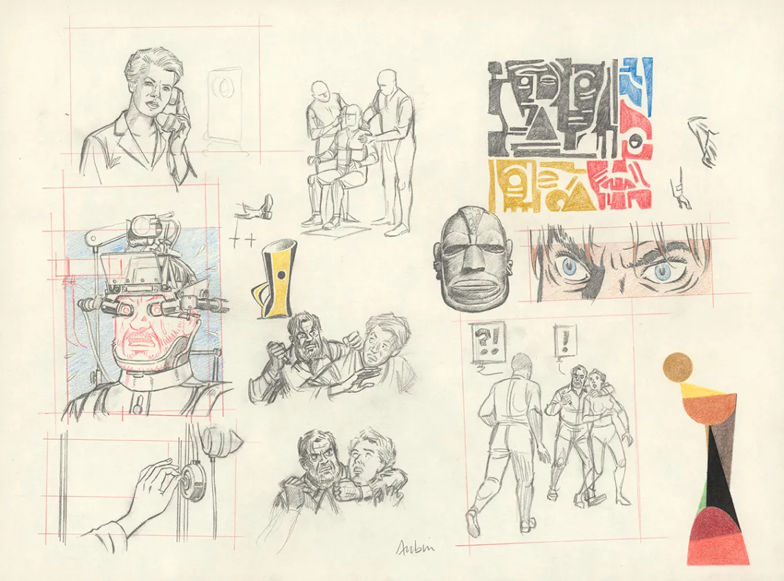 Crayonné, Blake et Mortimer, Huit heures à Berlin (T.29), Antoine Aubin