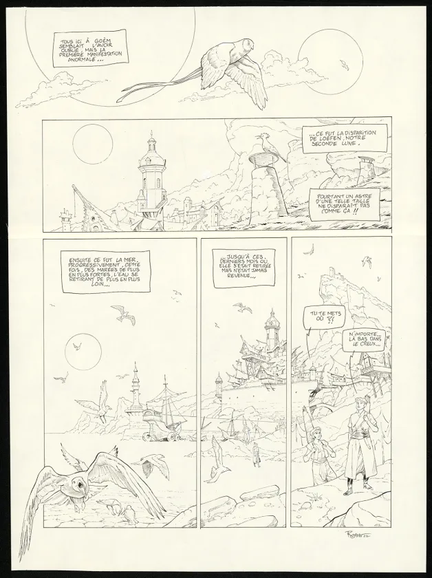 Planche noir et blanc, Sprague (T.1), Olivier Roman