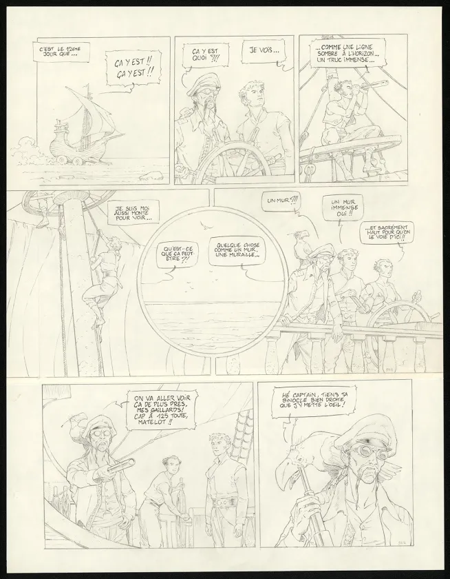 Planche noir et blanc, Sprague (T.1), Olivier Roman