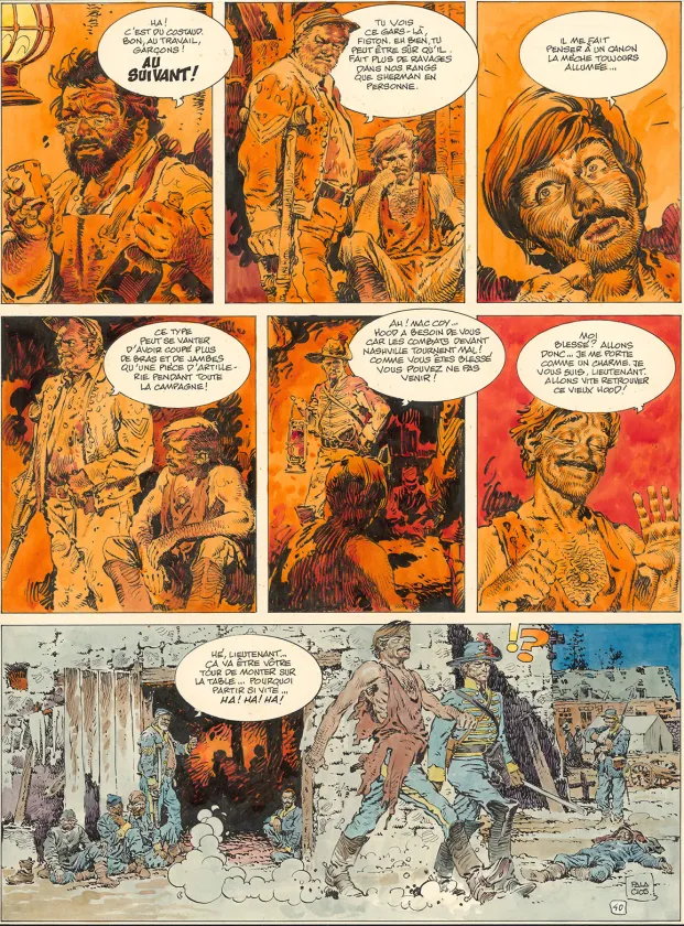 Planche couleur, Mac Coy, La Légende d'Alexis Mac Coy (T.1), Antonio Hernandez Palacios