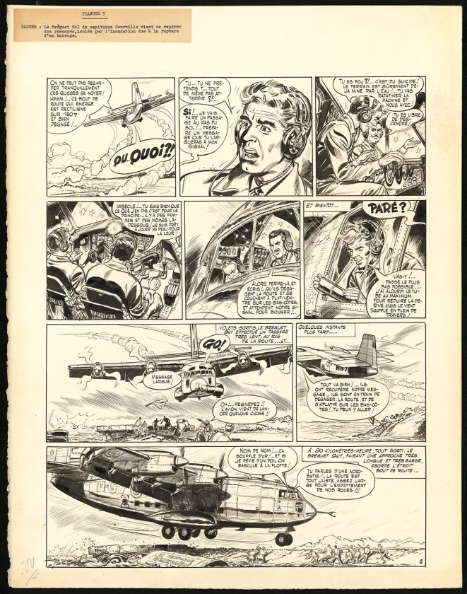 Planche noir et blanc, Claude Pascal