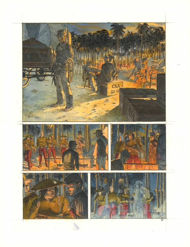 Planche couleur, TERRE, La Fin des Temps (T.3), Christophe Dubois