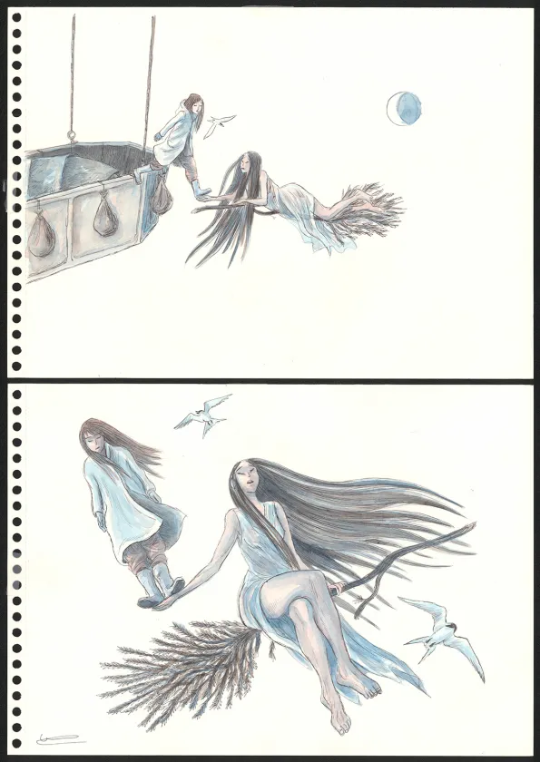 Planche couleur, Les Royaumes du Nord, Les Royaumes du Nord - 3 (T.3), Clément Oubrerie