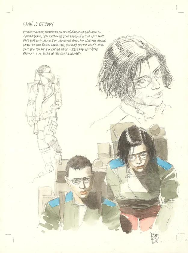 Illustration couleur, TER, Christophe Dubois