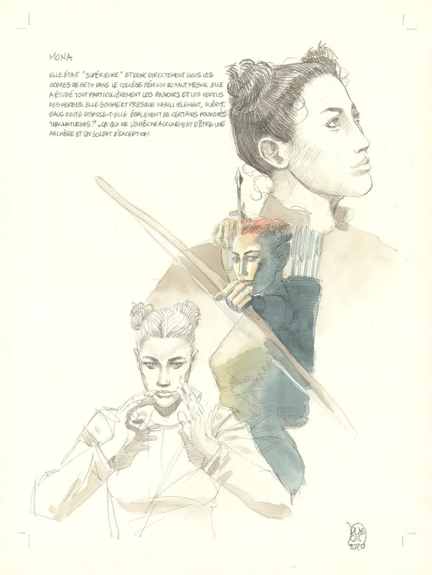 Colored illustration, TER, Christophe Dubois