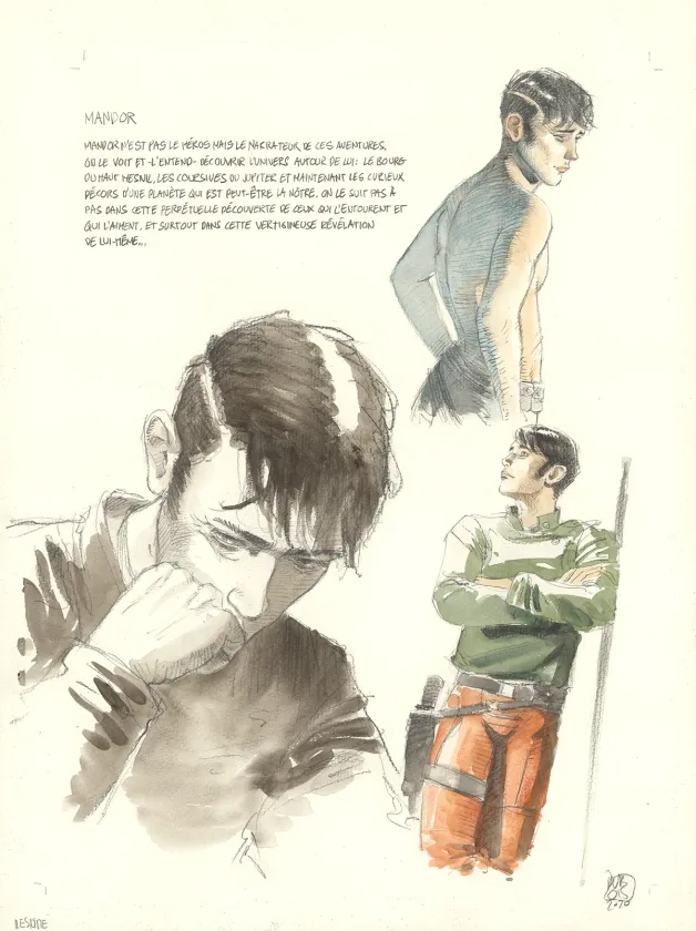 Colored illustration, TER, Christophe Dubois