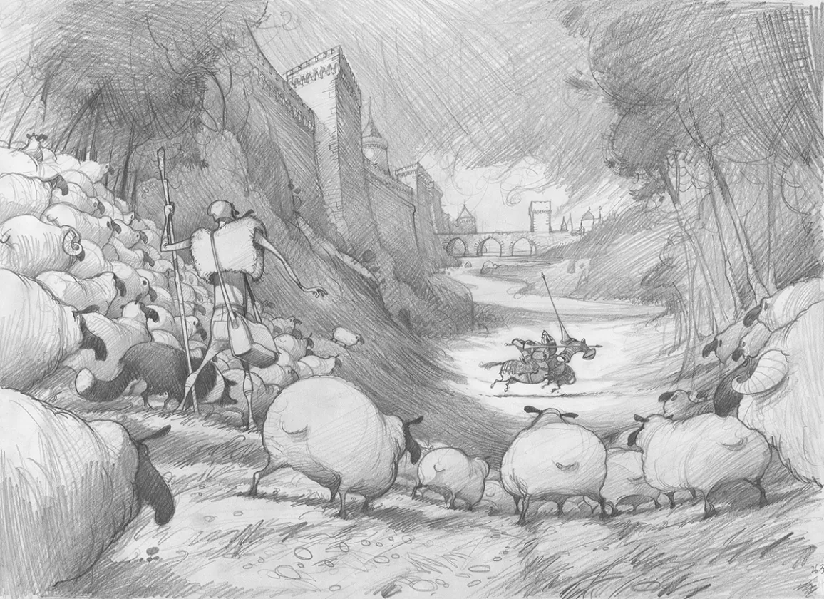 Crayonné, Orlando Furioso, Frédéric Pillot