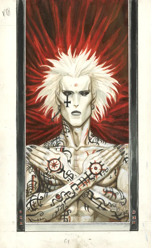 Illustration couleur, Requiem Chevalier Vampire, Dracula (T.3), Olivier Ledroit