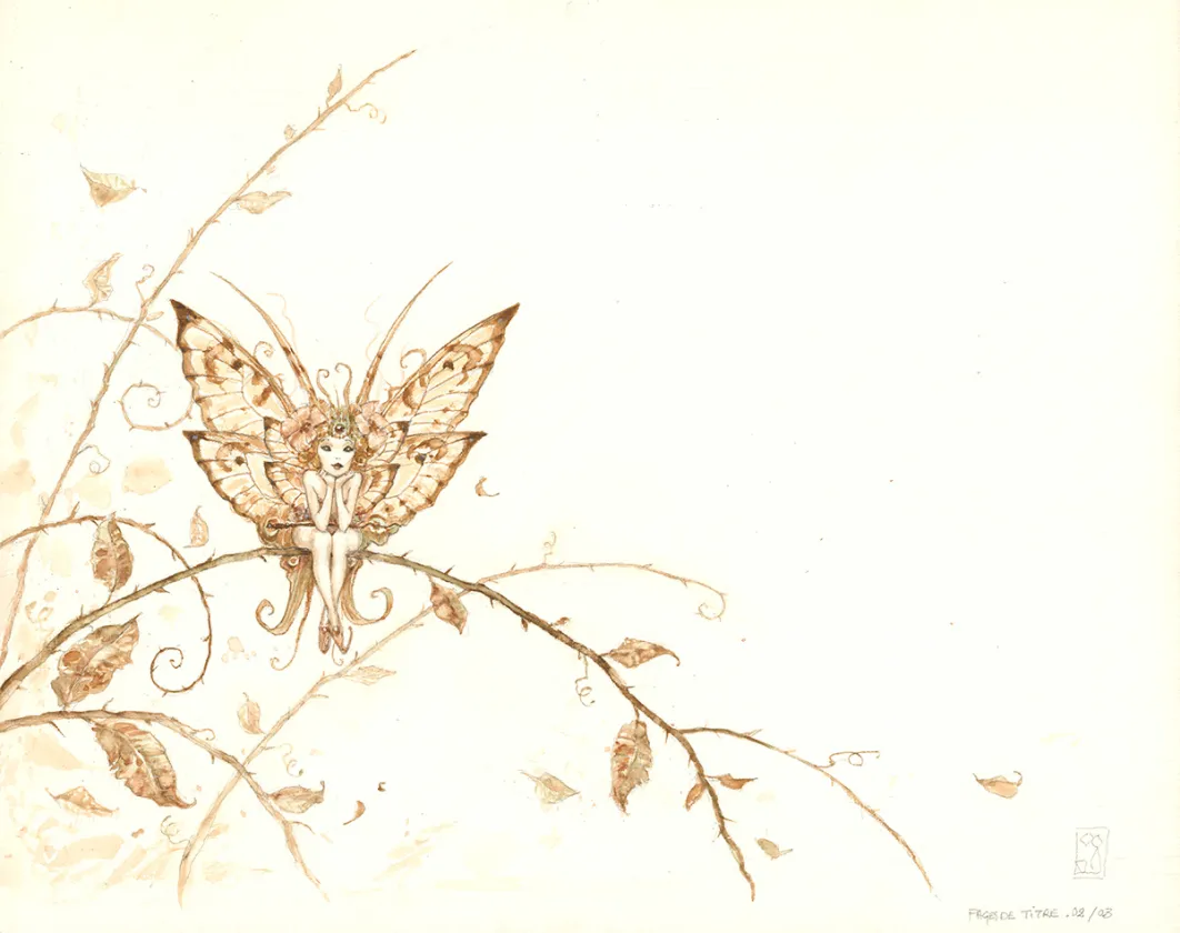 Illustration couleur, L'Univers féerique, L'Univers féerique d'Olivier Ledroit - Livre 2 (T.2), Olivier Ledroit