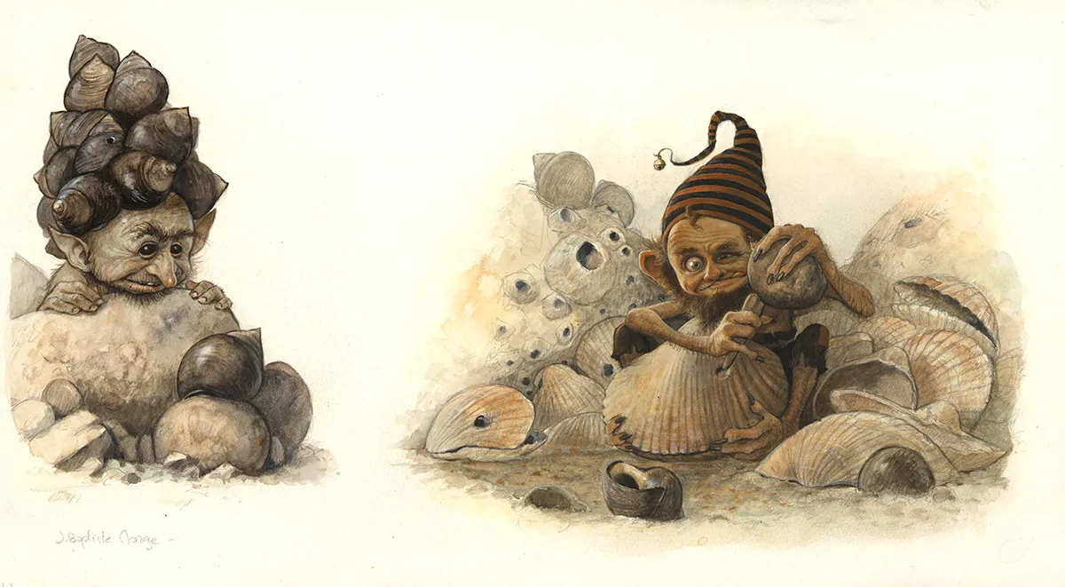 Colored illustration, À la recherche de Féerie, La révélation (T.1), Jean-Baptiste Monge