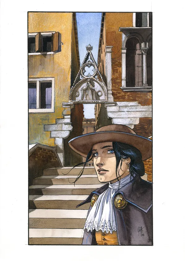 Illustration couleur, Giacomo C.,  Griffo