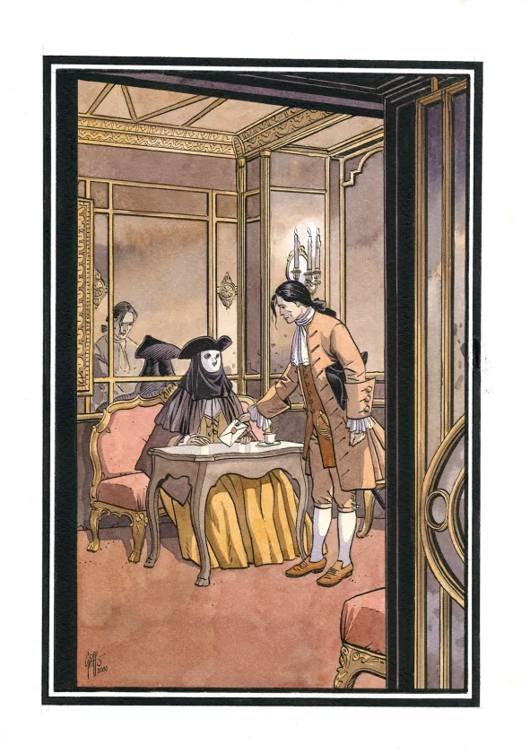 Illustration couleur, Giacomo C.,  Griffo