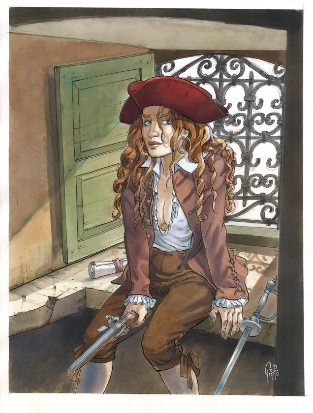 Illustration couleur, Giacomo C.,  Griffo