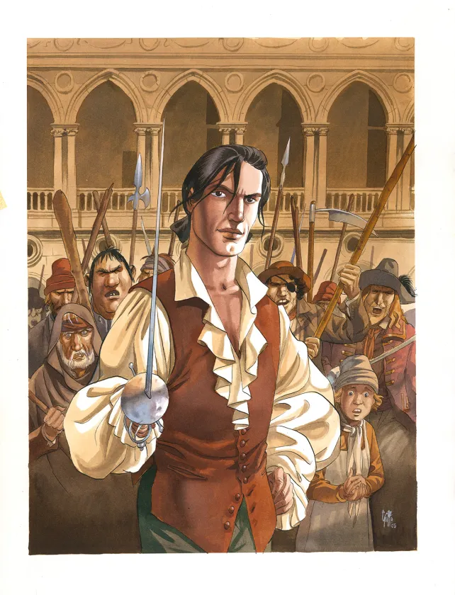 Couverture, Giacomo C., La Chanson des guenilles (T.15),  Griffo