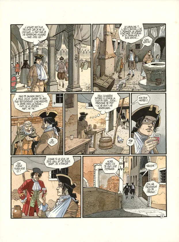 Planche couleur, Giacomo C., Boucle d'or (T.14),  Griffo