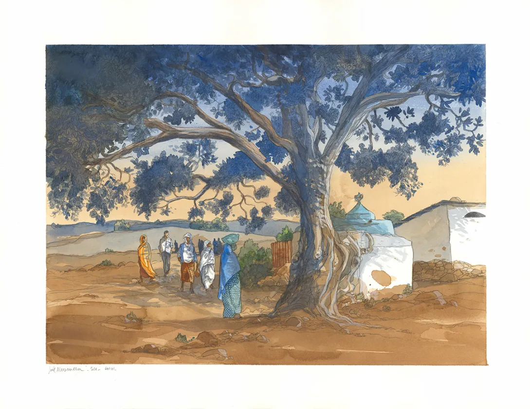 Illustration couleur, Je est un autre, Joel Alessandra