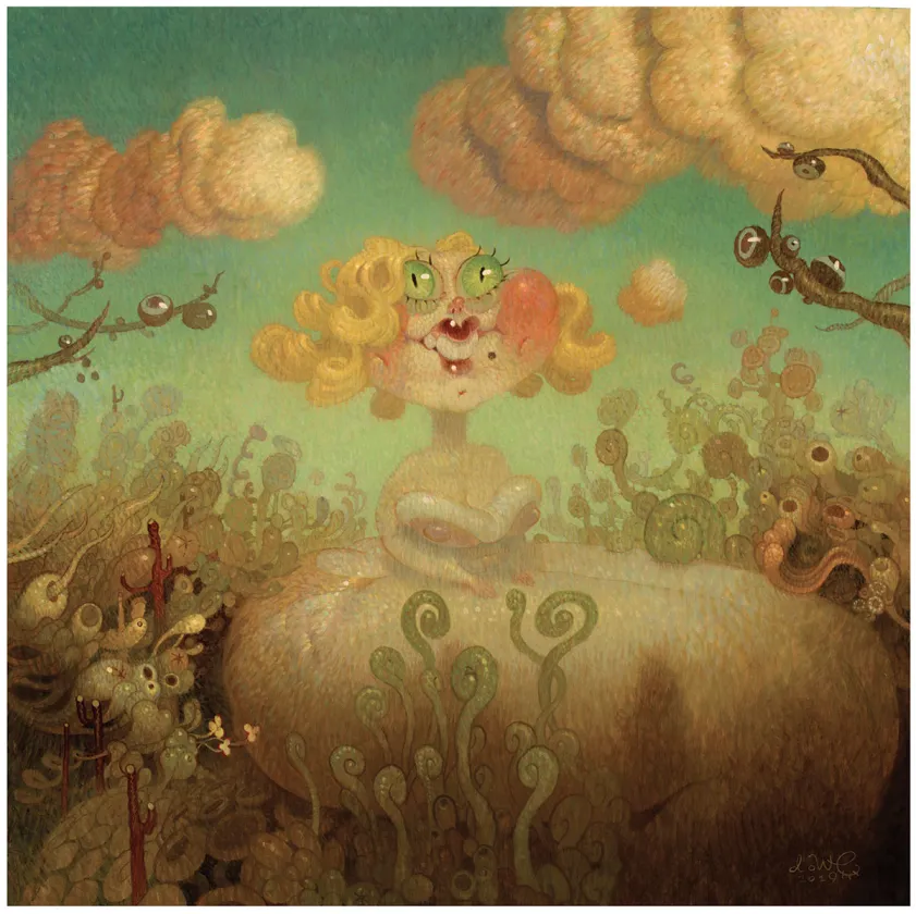 Peinture, Pillowy, the Art of Dave Cooper, Dave Cooper