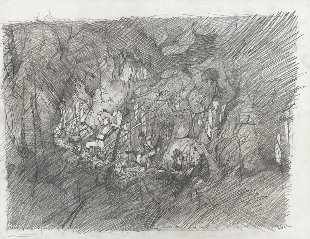 Sketch, Deux ans de vacances, Frédéric Pillot