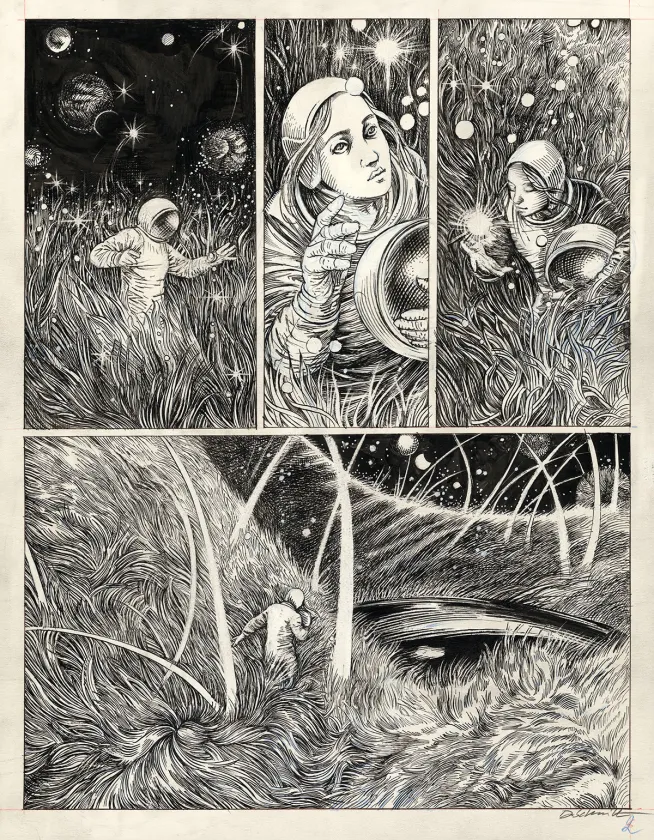 Planche noir et blanc, Daria Schmitt
