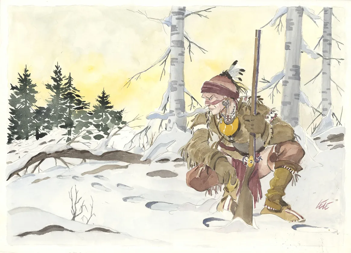 Colored illustration, Lele Vianello