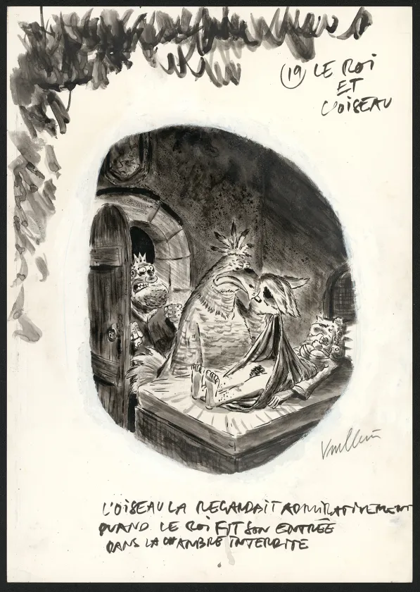Illustration noir et blanc, Philippe Vuillemin