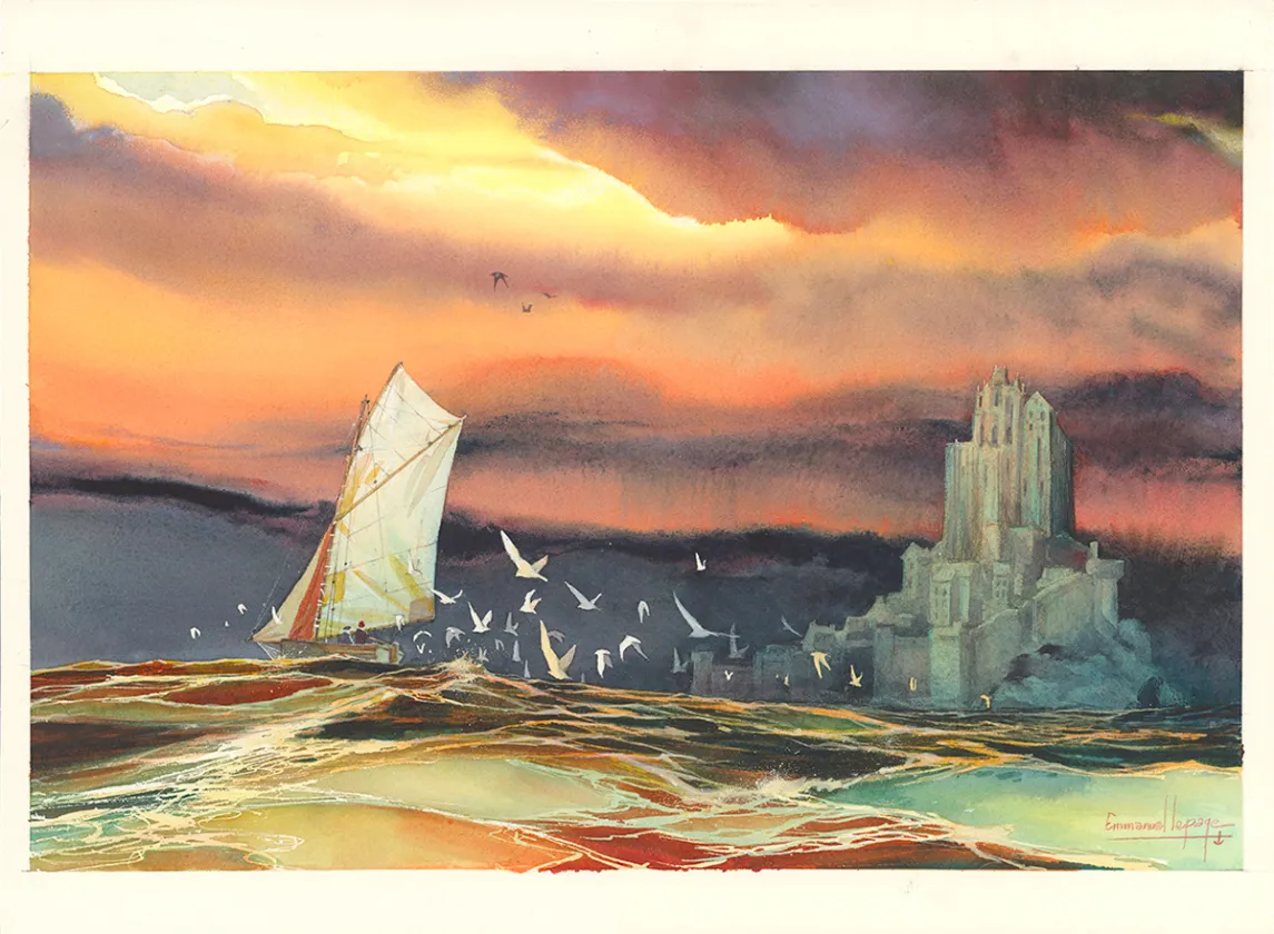 Illustration couleur, Emmanuel Lepage