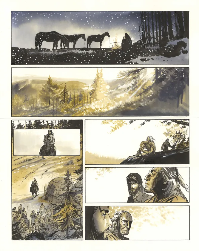 Planche couleur, Nouvelle France, Bernard Vrancken