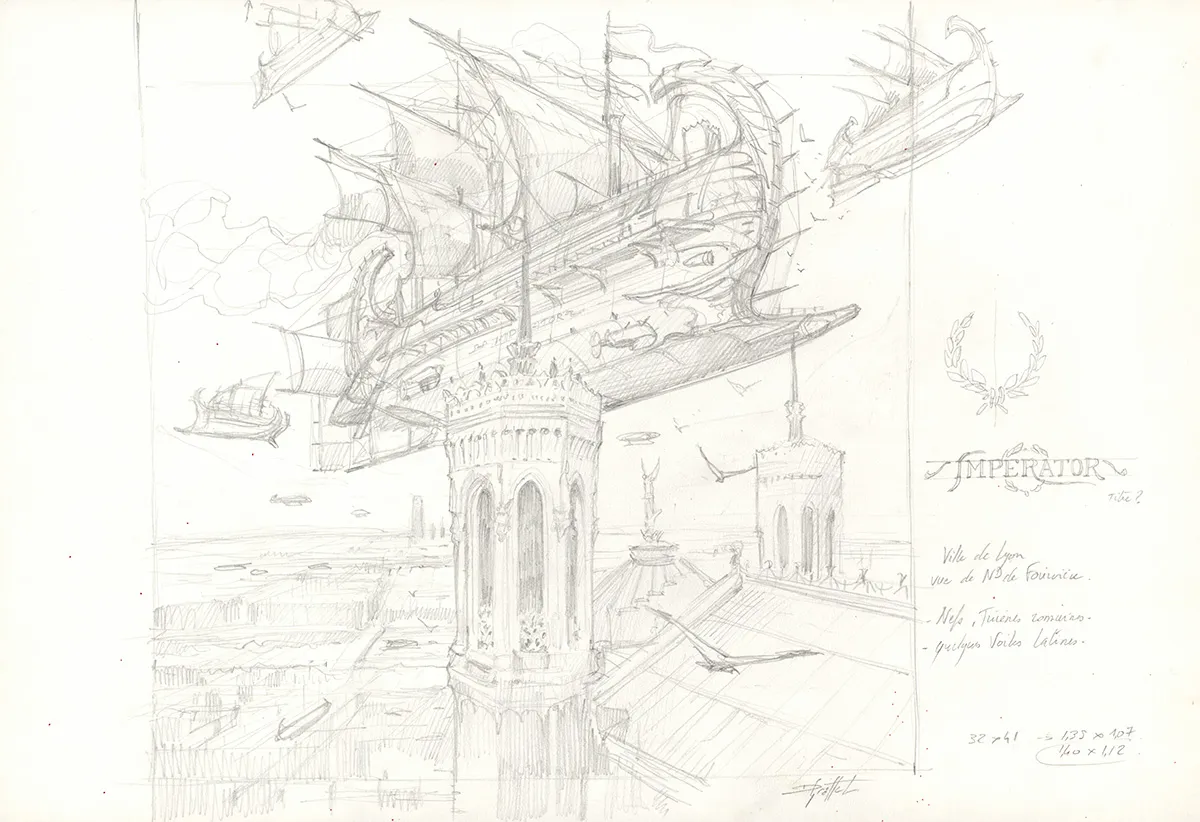 Sketch, Steampunk, Didier Graffet