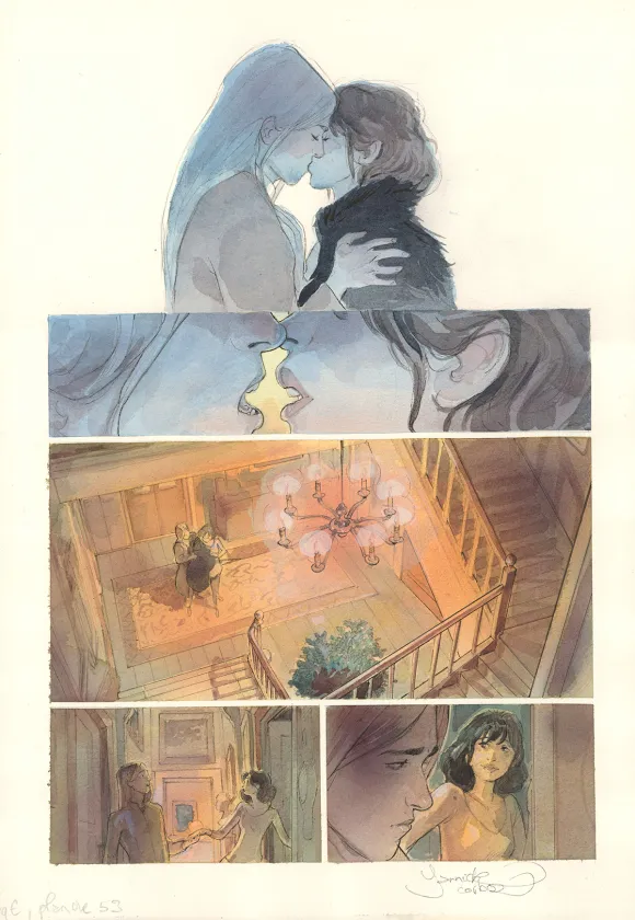 Planche couleur, Le Voleur d'amour, Yannick Corboz