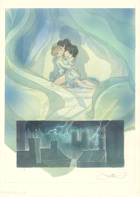Planche couleur, Le Voleur d'amour, Yannick Corboz