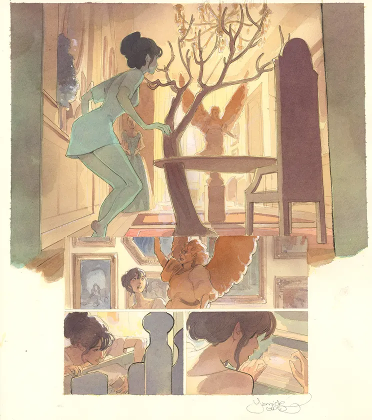 Planche couleur, Le Voleur d'amour, Yannick Corboz