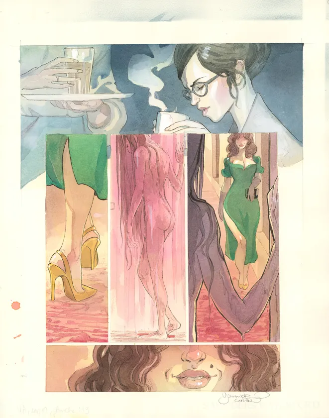Planche couleur, Le Voleur d'amour, Yannick Corboz