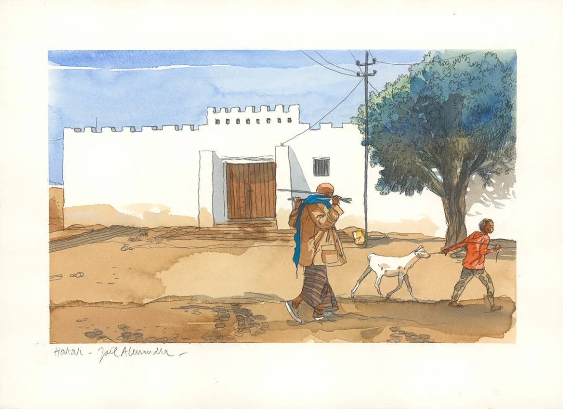 Illustration couleur, Je est un autre, Joel Alessandra