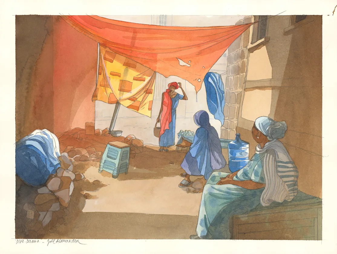 Illustration couleur, Je est un autre, Joel Alessandra