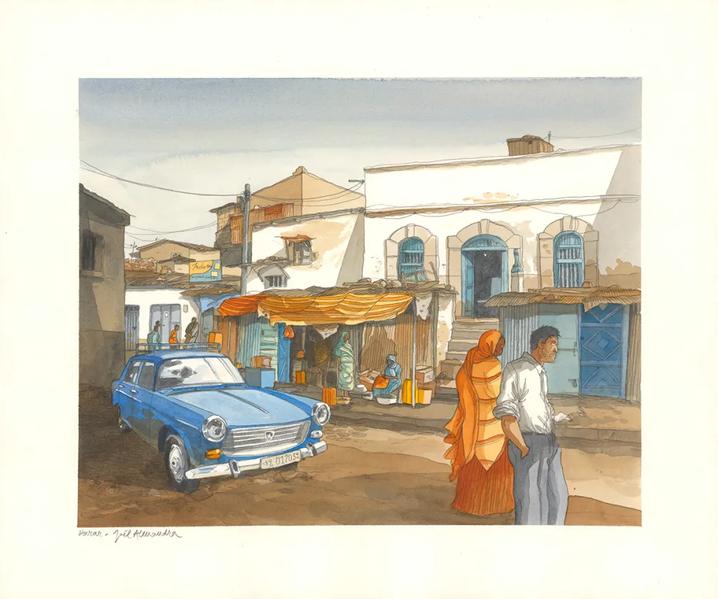 Illustration couleur, Je est un autre, Joel Alessandra