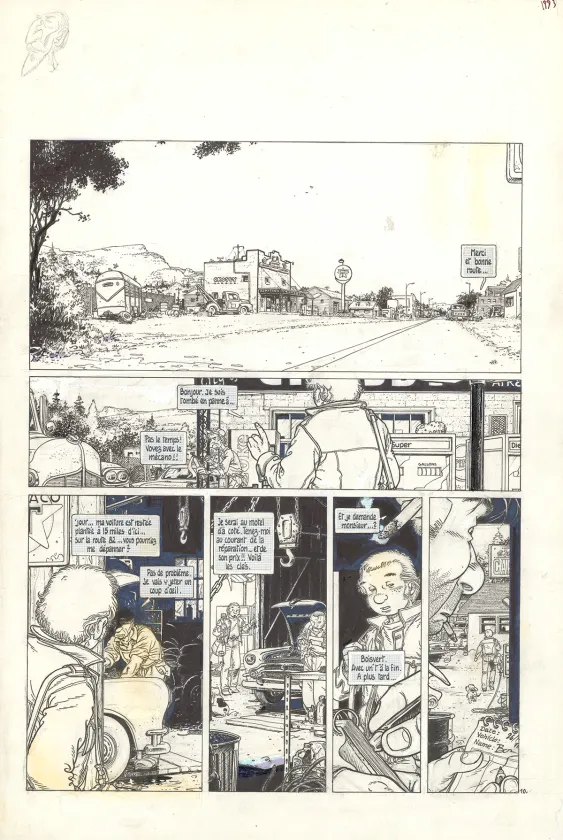 Planche noir et blanc, Julien Boisvert , Charles (T.4), Michel Plessix