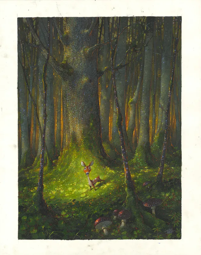 Illustration couleur, Frédéric Pillot